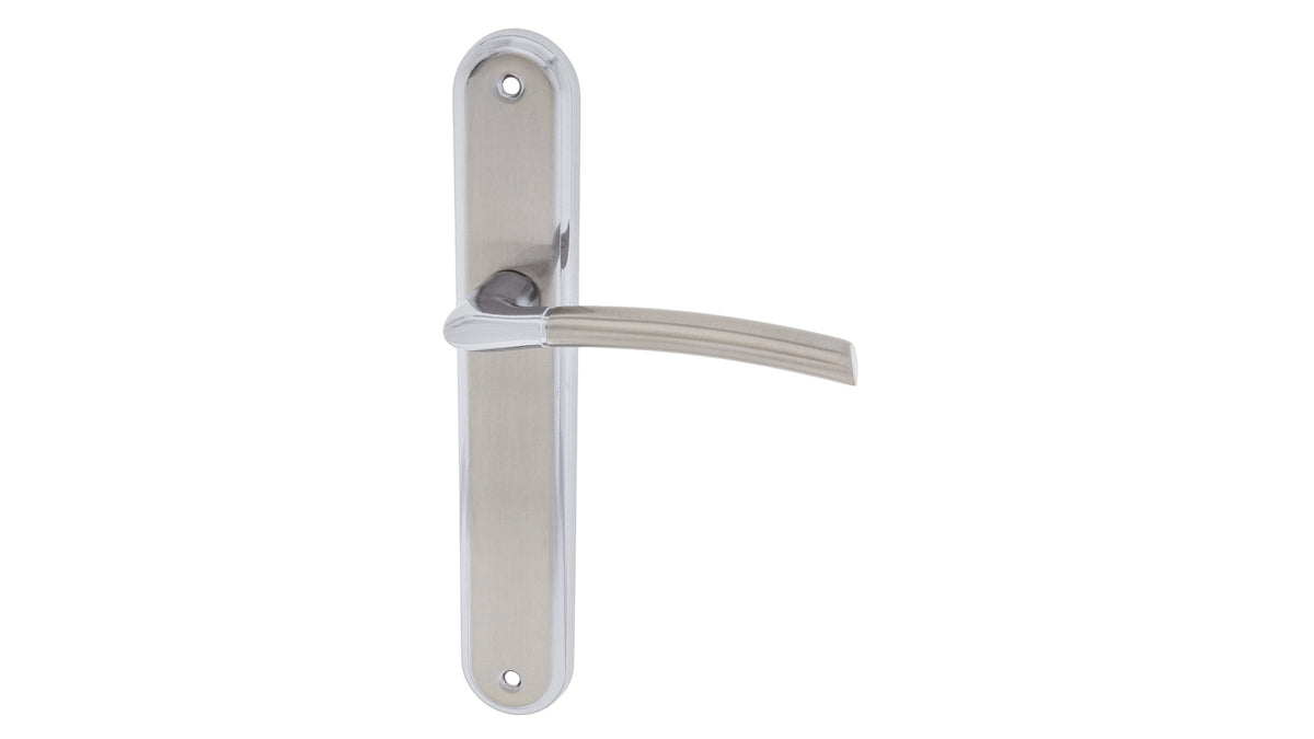 Alub Porto nickel chrome - Shield Door Handle