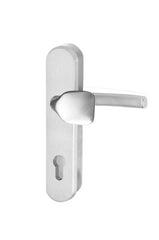 Richter Czech Safety Door Handle R.101.PZ.TB2 F1 - silver anodized
