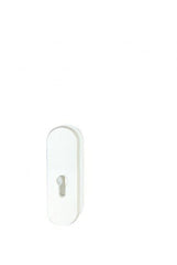 Richter Czech Safety rosette R.103.ZA with overlay F9016 - powder white