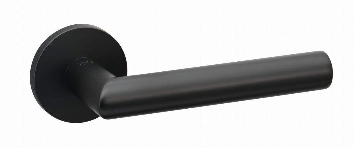 Infinity Line Ronda FIT KRD O BOO black - Door Handle on a Round Rose