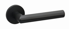 Infinity Line Ronda FIT KRD O BOO black - Door Handle on a Round Rose