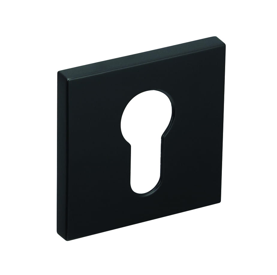 Infinity Line TORO FIT KTO black B00 - Door Handle on a Square Rose