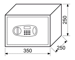 Steel safe RS.25.LCD