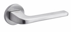 Infinity Line Solo FIT KSO O M700 Chrome Matt - Door Handle on a Round Rose