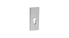 Alub NEO Titanium K+G -External Door Handle on a Backplate