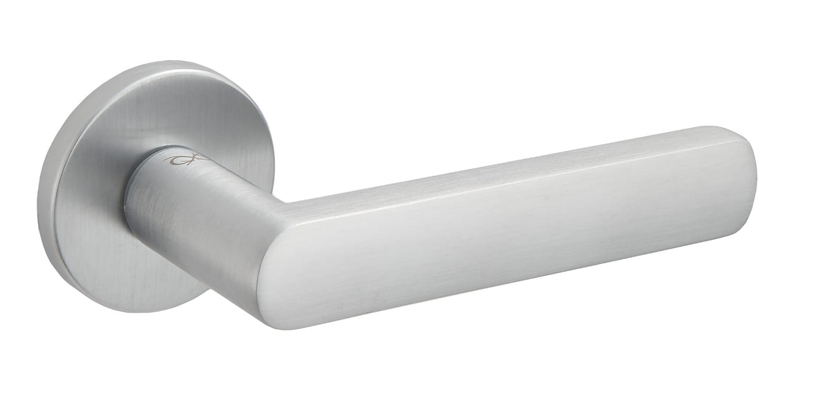 Infinity Line Torino FIT KTF O M700 chrome mat - Door Handle on a Round Rose
