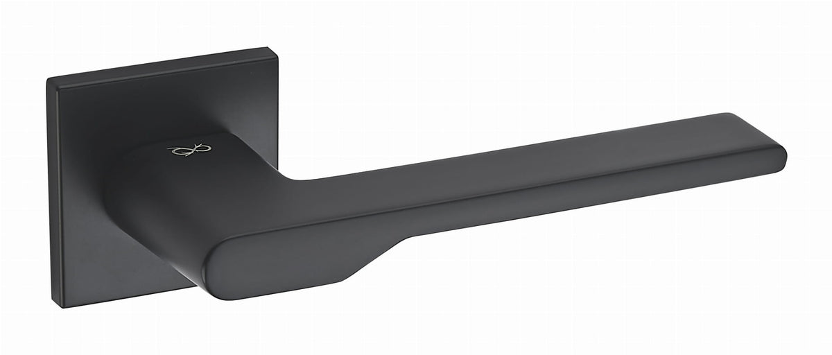 Infinity Line TORO FIT KTO black B00 - Door Handle on a Square Rose