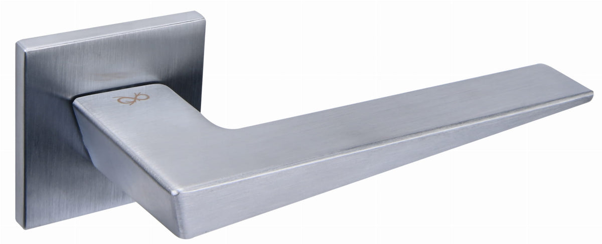 Infinity Line Vega FIT matt chrome KVG M700 - Door Handle on a Square Rose