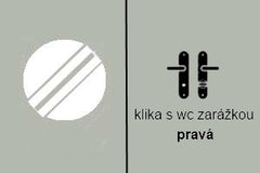 Sofia exclusive  - Door Handle on a Backplate